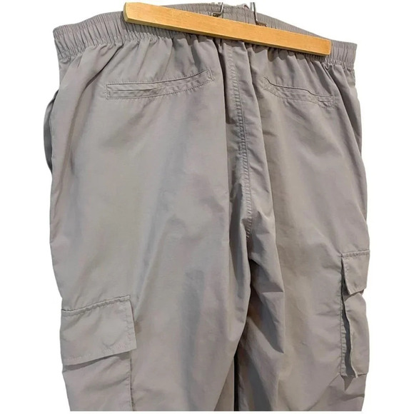 Taiken Nylon Grey Utility Cargo Jogging Pants Size L - Picture 14 of 15
